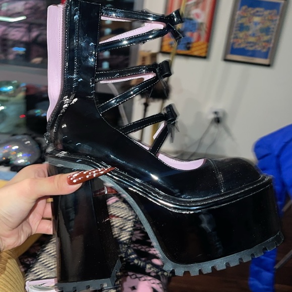 Brand new sugar thrills sold out platform Mary jane 7 - Picture 4 of 7